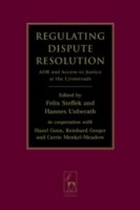 Abbildung von: Regulating Dispute Resolution - Hart Publishing
