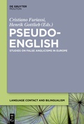 Cover: Pseudo-English - De Gruyter Mouton