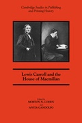 Cover: Lewis Carroll and the House of Macmillan - Cambridge University Press