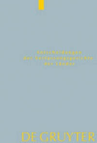 Abbildung von: Entscheidungen der Verfassungsgerichte der Länder (LVerfGE) / Baden-Württemberg, Berlin, Brandenburg, Bremen, Hamburg, Hessen, Mecklenburg-Vorpommern, Niedersachsen, Saarland, Sachsen, Sachsen-Anhalt, Schleswig-Holstein, Thüringen - De Gruyter