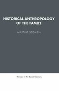 Cover: Historical Anthropology of the Family - Cambridge University Press