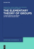 Cover: The Elementary Theory of Groups - De Gruyter