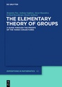 Cover: The Elementary Theory of Groups - De Gruyter