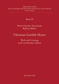 Cover: Christian Gottlob Heyne - De Gruyter Akademie Forschung