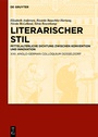 Cover: Literarischer Stil - De Gruyter Akademie Forschung