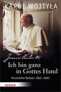 Cover: "Ich bin ganz in Gottes Hand" - Verlag Herder