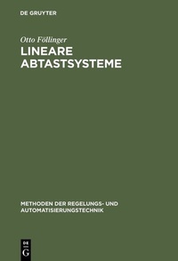 Enlarge image Cover: Lineare Abtastsysteme - De Gruyter Oldenbourg