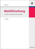 Cover: Marktforschung - De Gruyter Oldenbourg