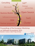 Cover: Proceedings of the European Workshop on Software Ecosystems 2013 - BoD - Books on Demand
