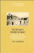 Cover: Those who Stayed Behind - Cambridge University Press