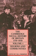 Cover: The Cambridge Social History of Britain, 1750-1950 - Cambridge University Press