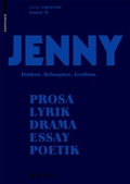Cover: JENNY. Ausgabe 02 - Birkh&auml;user Verlag GmbH