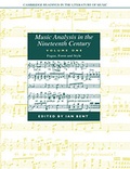 Cover: Music Analysis in the Nineteenth Century: Volume 1, Fugue, Form and Style - Cambridge University Press