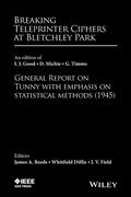Cover: Breaking Teleprinter Ciphers at Bletchley Park - Wiley-IEEE Press