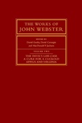 Cover: The Works of John Webster - Cambridge University Press