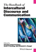 Cover: The Handbook of Intercultural Discourse and Communication - Wiley