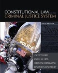 Cover: Constitutional Law and the Criminal Justice System - CENGAGE Learning Custom Publishing