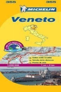 Abbildung von: Veneto - Michelin Local Map 355 - Michelin Editions des Voyages
