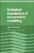Cover: Statistical Foundations of Econometric Modelling - Cambridge University Press