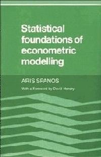 Enlarge image Cover: Statistical Foundations of Econometric Modelling - Cambridge University Press