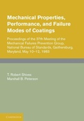 Cover: Mechanical Properties, Performance, and Failure Modes of Coatings - Cambridge University Press