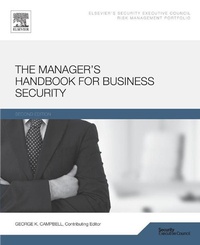 Enlarge image Cover: The Manager's Handbook for Business Security - Elsevier