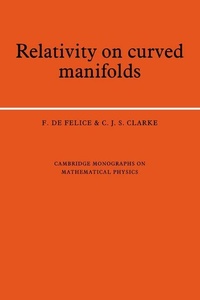 Enlarge image Cover: Relativity on Curved Manifolds - Cambridge University Press