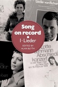 Cover: Song on Record: Volume 1, Lieder - Cambridge University Press
