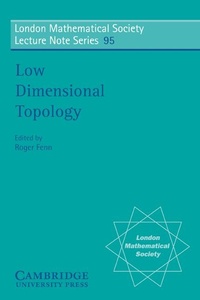 Abbildung von: Low Dimensional Topology - Cambridge University Press