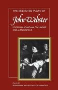 Cover: The Selected Plays of John Webster - Cambridge University Press
