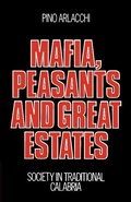 Cover: Mafia, Peasants and Great Estates - Cambridge University Press