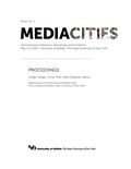 Cover: MediaCities - University at Buffalo Department of Architecture