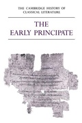 Cover: The Cambridge History of Classical Literature: Volume 2, Latin Literature, Part 4, The Early Principate - Cambridge University Press