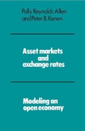 Cover: Asset Markets and Exchange Rates - Cambridge University Press