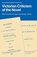Cover: Victorian Criticism of the Novel - Cambridge University Press