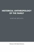 Cover: Historical Anthropology of the Family - Cambridge University Press