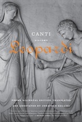 Cover: Canti - Farrar, Straus and Giroux