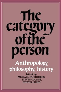 Enlarge image Cover: The Category of the Person - Cambridge University Press