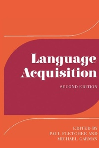 Abbildung von: Language Acquisition - Cambridge University Press