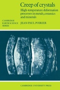 Cover: Creep of Crystals - Cambridge University Press