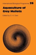 Cover: Aquaculture of Grey Mullets - Cambridge University Press