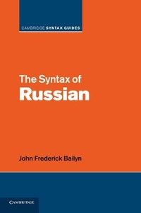 Enlarge image Cover: The Syntax of Russian - Cambridge University Press