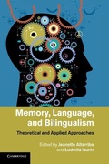 Cover: Memory, Language, and Bilingualism - Cambridge University Press