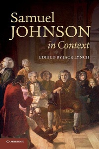 Enlarge image Cover: Samuel Johnson in Context - Cambridge University Press