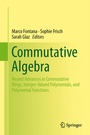 Cover: Commutative Algebra - Springer