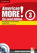 Cover: American More! Six-Level Edition Level 3 Teacher's Resource Book with Testbuilder CD-ROM/Audio CD - Cambridge University Press
