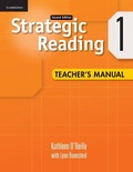 Cover: Strategic Reading Level 1 Teacher's Manual - Cambridge University Press