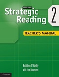 Cover: Strategic Reading Level 2 Teacher's Manual - Cambridge University Press
