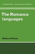 Cover: The Romance Languages - Cambridge University Press