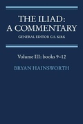 Cover: The Iliad: A Commentary: Volume 3, Books 9-12 - Cambridge University Press
